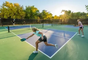 Can you play pickleball on a tennis court